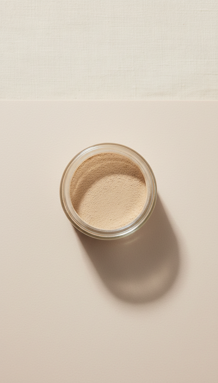 Stress Relief Powder Minimalist Glass