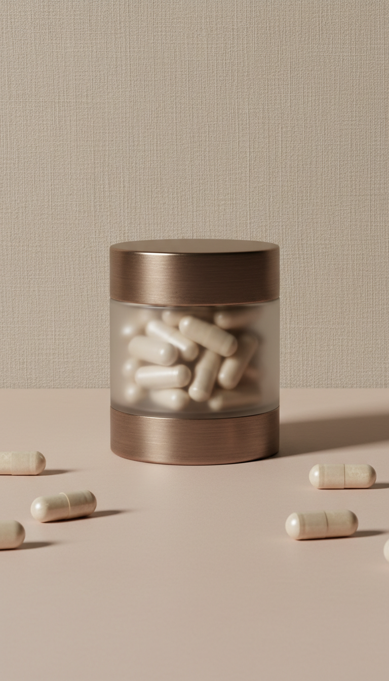 Night Recovery Capsules Metallic Accent
